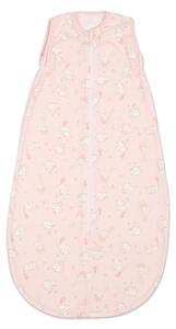 Sac dormit copii de vara 0-18 luni Kidizi Elefun Pink, 80 cm, 0.5 tog