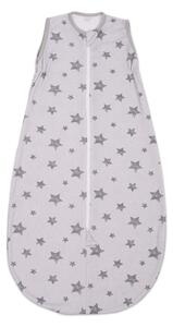 Sac dormit copii de vara 0-18 luni Kidizi Galaxy Grey, 80 cm, 0.5 tog