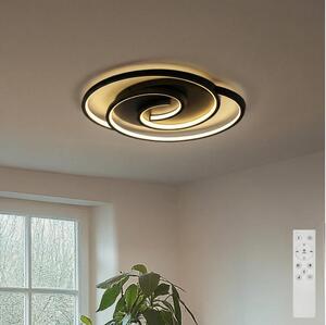 Brilagi - Plafonieră LED reglabilă VELO, 70 W, 230 V, 38 x 47,8 cm + telecomandă