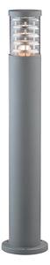 Ideal Lux - Lampă de exterior TRONCO 1xE27/42W/230V 80 cm IP65 gri