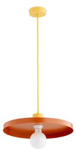 Pendul cu cablu ETERI 1xE27/15W/230V cupru/galben