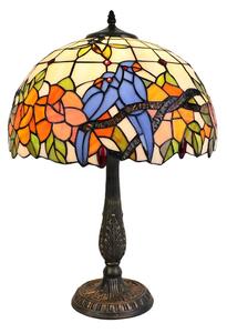 Brilagi - Lampă de masă Tiffany JUNGLE din vitralii 2xE27/60W/230V