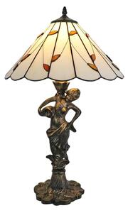 Brilagi - Lampă de masă Tiffany din vitralii FOLIA 1xE27/60W/230V
