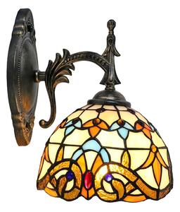 Brilagi - Lampă de perete Tiffany cu vitralii MIRABELLA 1xE14/40W/230V