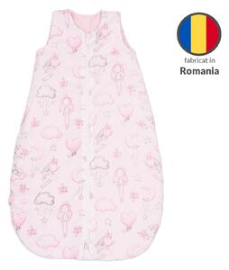 Sac de dormit copii 0-9 luni Kidizi Fairy Clouds, 0.5 tog