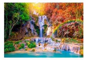 Fototapet autoadeziv - Tat Kuang Si Waterfalls
