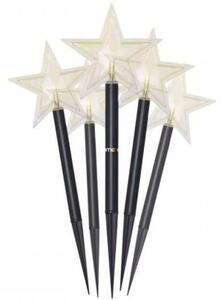 Crăciun în aer liber Warm White LED Shooting Stars 30cm+50cm fără baterii, cu cronometru