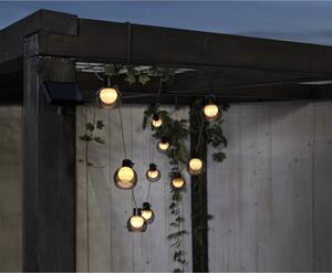Șirag luminos pentru exterior cu LED Star Trading Smoky, lungime 2,7 m