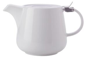 Ceainic din porțelan cu sită Maxwell & Williams Basic, 1,2 l, alb