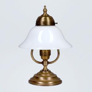 Berliner Messinglampen Lampă de masă pivotantă Anne, Auriu / Alamă, Camera de zi / sufragerie, Metal, Antichitate