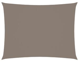 Parasolar, gri taupe, 3x4,5 m, țesătură oxford, dreptunghiular