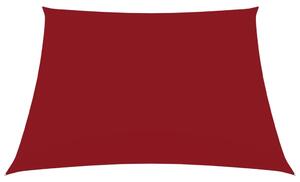 Parasolar, roșu, 2x2 m, țesătură oxford, pătrat