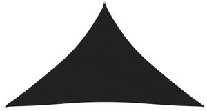 Parasolar, negru, 2,5x2,5x3,5 m, țesătură oxford, triunghiular