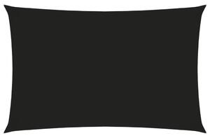 Parasolar, negru, 2x5 m, țesătură oxford, dreptunghiular