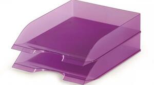 DURABLE Tavă de arhivare, plastic, DURABLE, Basic, violet translucid