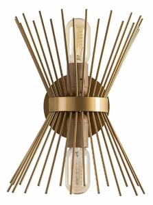 Aplica KIRPI 3092, auriu, metal, 23x16x33 cm