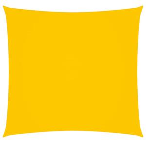 Parasolar, galben, 2x2 m, țesătură oxford, pătrat