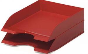 DURABLE Tavă de arhivare, plastic, DURABLE, Basic, roșu
