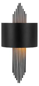 Aplica 620 - A, negru, metal, 75x10x22 cm