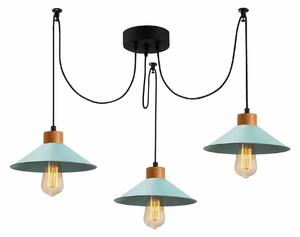 Lustra MANAVGAT N-556, albastru, metal, 114x24x100 cm