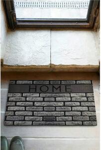 Covor HOME, 40x60 cm, forma dreptunghiulara, PVC, gri