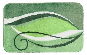 ASTOREO Covoras de baie Zilla - verde - Mărimea contur rotunjit 50 x 40 cm