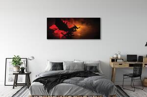 Tablouri canvas nori dragon negru