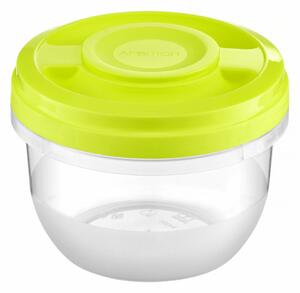 Caserola cu capac verde 0.5L, Smart