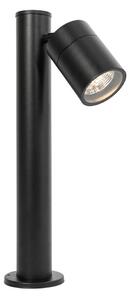 Lampa de exterior neagra 45 cm AR70 reglabila IP44 - Solo