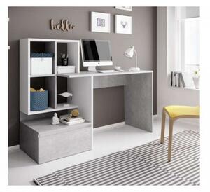 Nereo K111,6_145 Desk #grey-white
