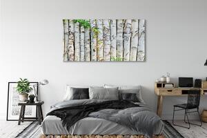 Tablouri canvas frunze de mesteacan