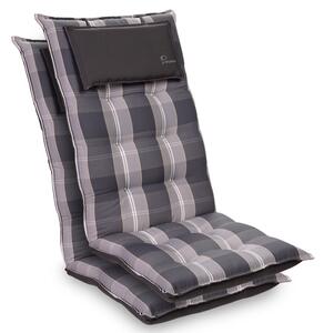 Blumfeldt Sylt, pernă tapițată, pernă pentru scaun, spătar mai înat, poliester, 50 × 120 × 9 cm, 2 × perne