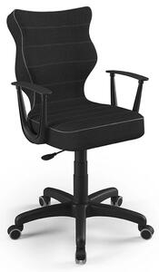 Entelo Good Chair Scaun ergonomic de birou Norm TW17, negru BA-B-6-B-C-TW17-B