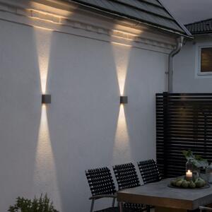 KONSTSMIDE Lampă de perete cu LED Chieri antracit 2x6W 7854-370