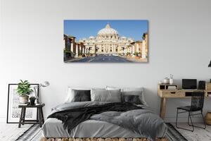 Tablouri canvas Catedrala Roma străzi clădiri