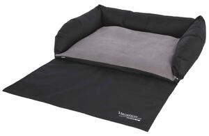 Kerbl Pat auto pentru câini, gri și negru, 95x75x16 cm, 80584 80584