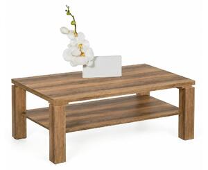 Masuta cafea RUBIK, nuc, PAL, 110X70X43 cm