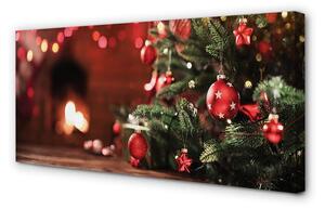 Tablouri canvas pom de Crăciun fleacurile lumini Cadouri