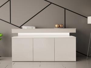 Comoda cu usi 3D 160 Lestirola Bis LED
