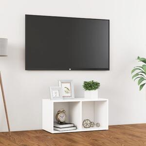 Comodă TV, alb, 72x35x36,5 cm, PAL