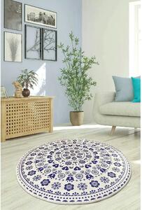 Covor VENICE, 100x100 cm, forma rotunda, tesatura de catifea/poliester