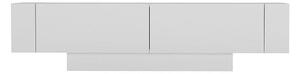 Comoda TV Matera, alb, PAL melaminat, 150x32x42 cm