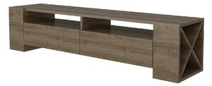 Comoda Sosruko, nuc, PAL melaminat, 155x35x35 cm