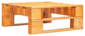 Set mobilier paleți, 4 piese, maro miere, lemn de pin tratat