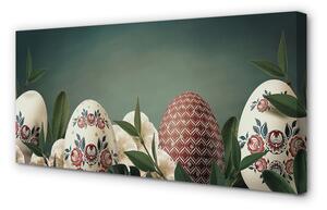 Tablouri canvas Frunze de flori din ouă