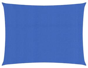 Pânză parasolar albastru dreptunghiular 3,5x4,5m HDPE 160 g/m²