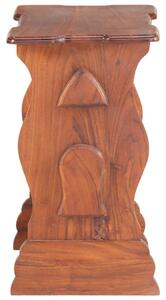 Raft pentru reviste, 50x30x53 cm, lemn masiv de acacia