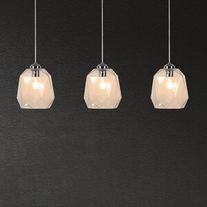 Rabalux Shivani lampă suspendată 1x40 W crom-transparent 72012