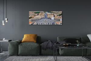 Tablouri canvas Roma Vatican panoramă pătrat