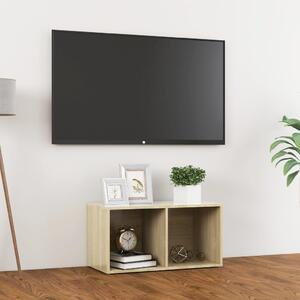 Comodă TV, stejar Sonoma, 72x35x36,5 cm, PAL
